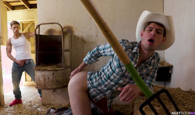 NextDoorRaw - Towheaded Roman Todd taunting cute ample meatpipe