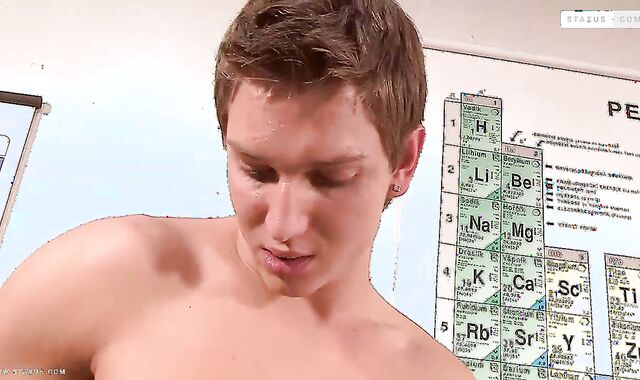 Under His Microscope, In His Forearms