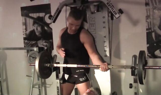 Muscle Men Take on Youthfull Gregory