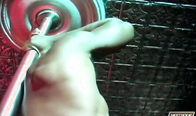 Next Door Studios: Rectal Butt licking with Black-haired Nubius