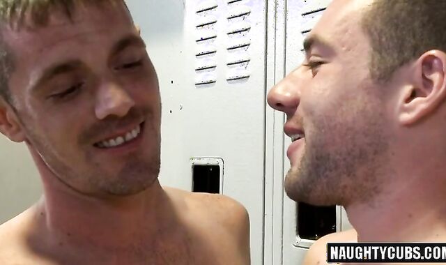 giant wang homosexual threeway And cum-shot