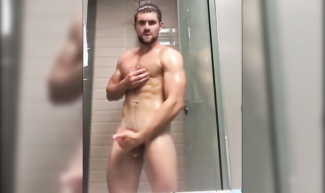 Steamy Shower Time with a Sexy Hunk 2