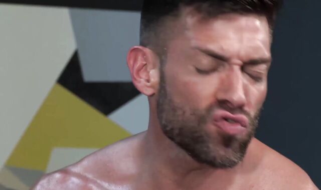 homosexual Sex industry stars Bruce Beckham, Jason Vario And Mick Stallone In faggot Masculine Pornography Tube vid