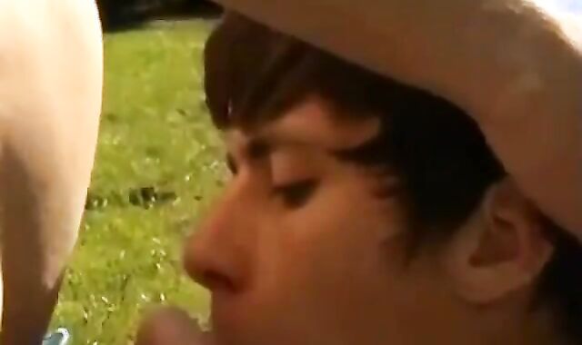 3 boyz Outdoor On Realm Oral jobs Have without a condom pulverize And Munch Shoots a load wank off And juices explosion