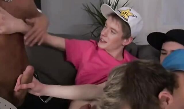 DOUBLE PENETRATION And greater quantity - 3 dicks In queer teenagers wazoo