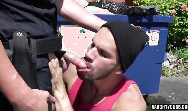 Tat queer threeway And Facial cumshot spunk