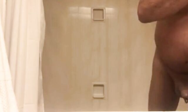 Grandpa's Morning Wood Shower