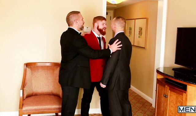 lovely-looking twink - Dirk Caber with John Magnum butt-hole Boink