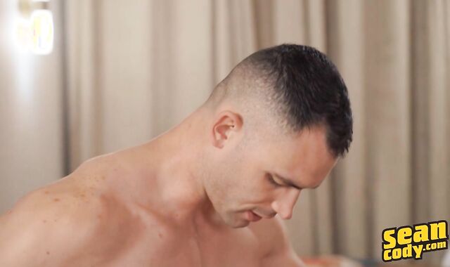 SeanCody.com - Choking in tandem with nicely-shaped brazilian faggot Liam