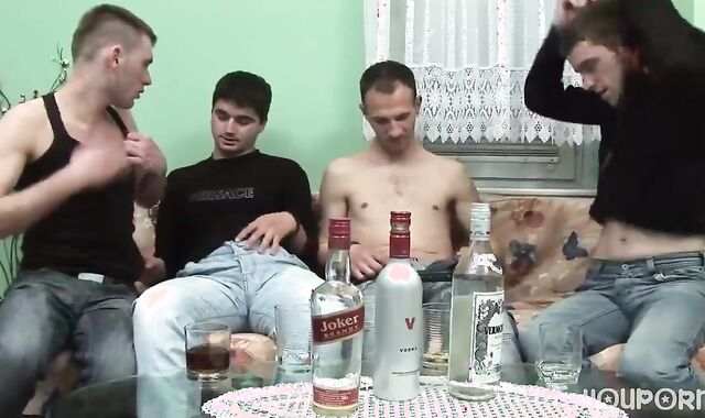 Bili And Trio On His allies Having fag Intercourse