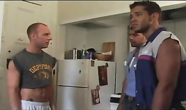 teenager gang-fucked By 2 Brazilian Repair masculines