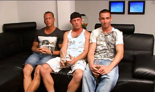 Jason Dan Rick Handjob bj sixty nine poke masturbate off