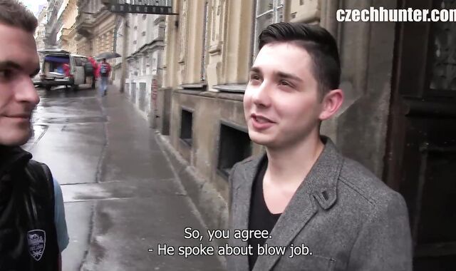 2 Czech twinks caught into money trap