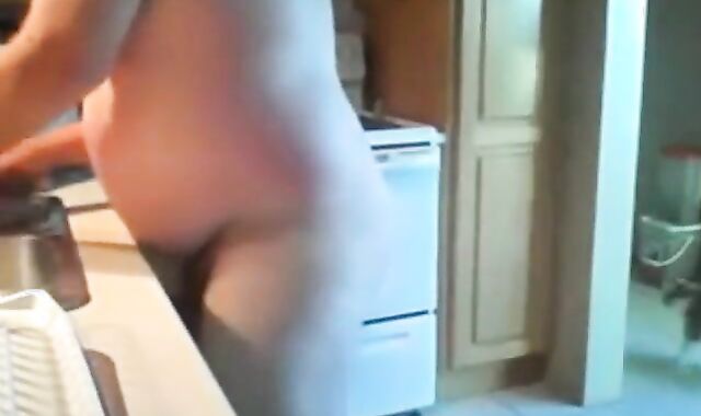Bear Daddy Gets Pantsed by His Man on Webcam