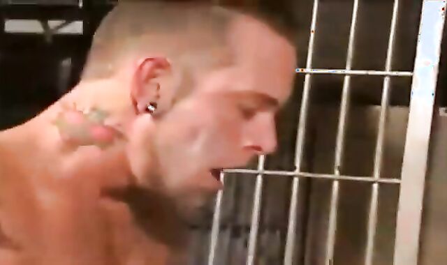 tasty Muscle bang-out In Jail