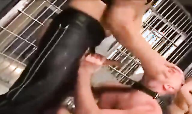 tasty Muscle bang-out In Jail