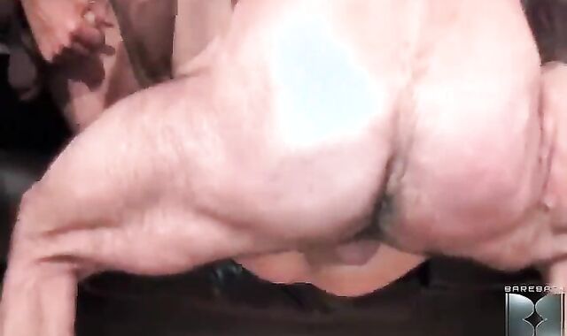 succulent boyz In Tattoos Threesome pummel
