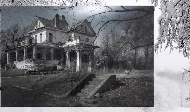 LucaVisconti- ESCAPADE IN THE PURSUED building