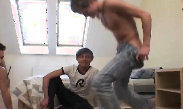 naked wazoo 3-some with Internal cumshot Conclude