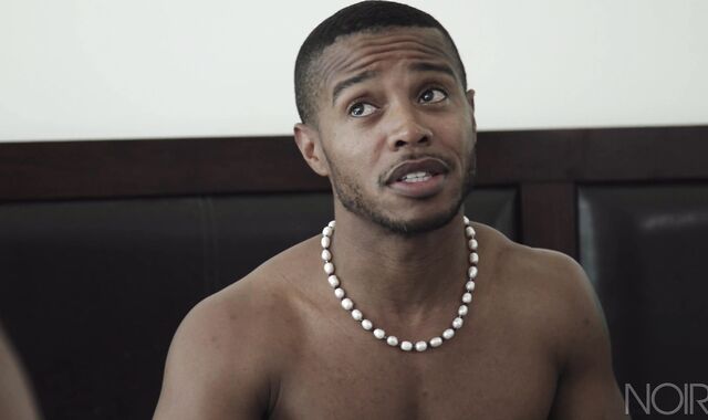 Noir Masculine: Tats on Show in Asslicking Joy