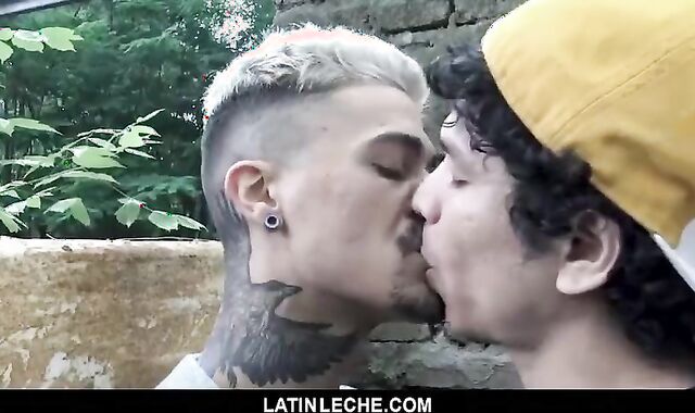 LL-Inked boy gets His butt torn up In A mischievous threeway