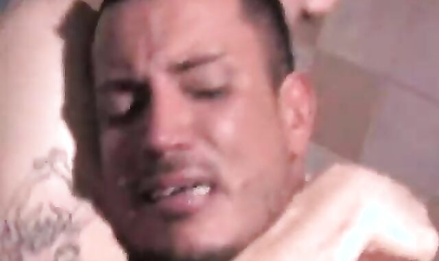Jail Bathroom gang-fuck