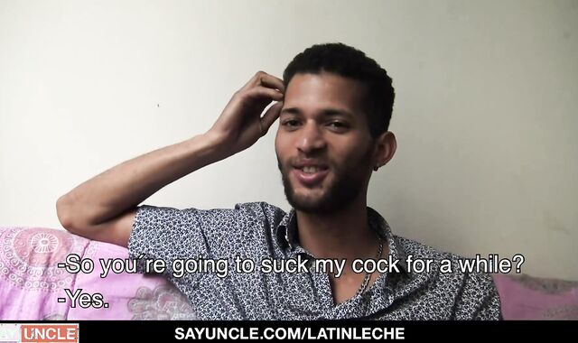 Strung up Latino Inhales monstrous Uncircumcised fuck-stick For specie