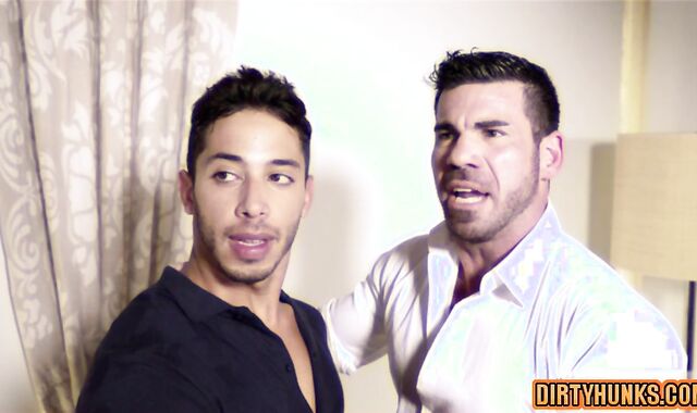 Muscle fag 3 And Facial cumshot