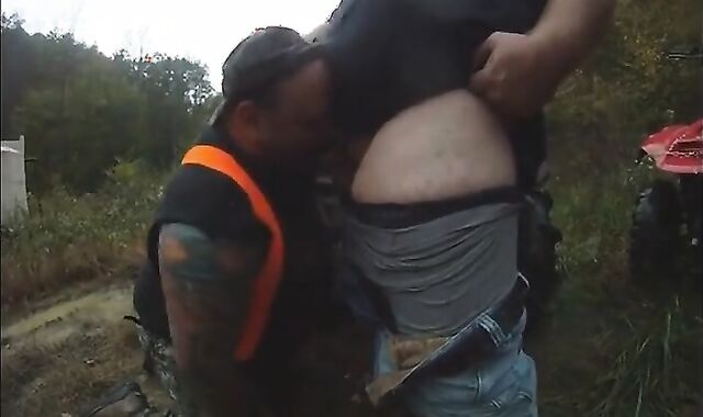 Muddy Outdoor Blowjob 2