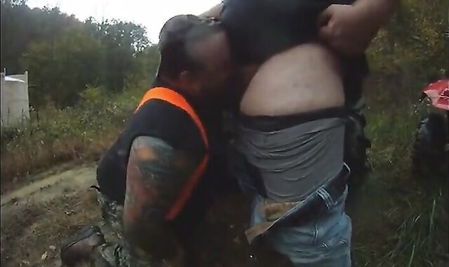 Muddy Outdoor Blowjob 2