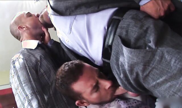 Jake Ryder Kurt Rogers And Matthew Ford Suited 3-some 2