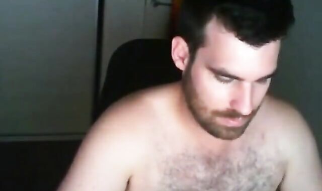 Amateur Daddy Hunk Strokes His Big Cock
