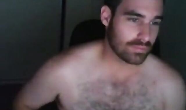Amateur Daddy Hunk Strokes His Big Cock