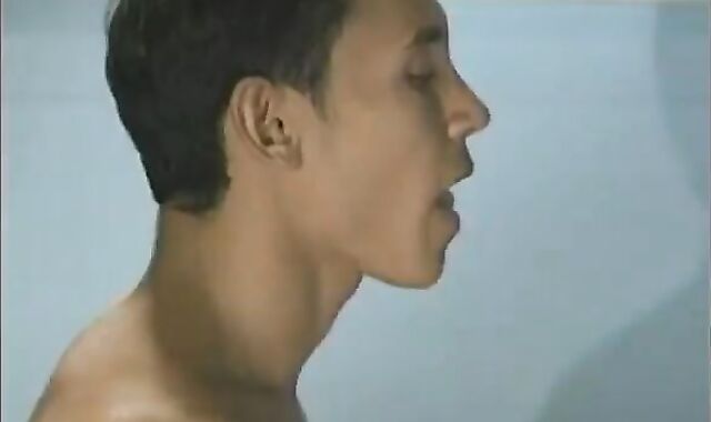 homosexual 3-some With beef whistle deep-throating, booty pounding, And goo Dropin