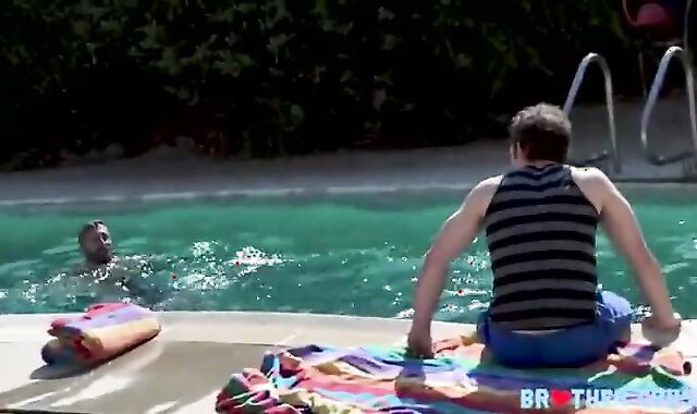 Stepbros At The Pool
