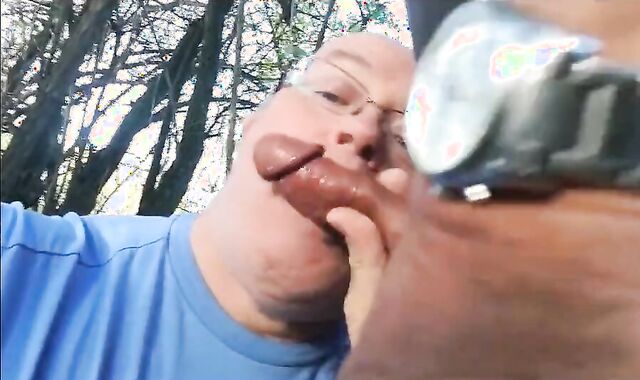 Autumn Blowjob for Daddy