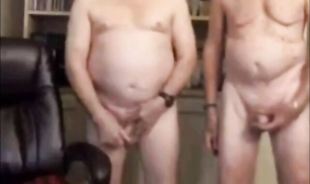 Grandpas Kissing and Sucking