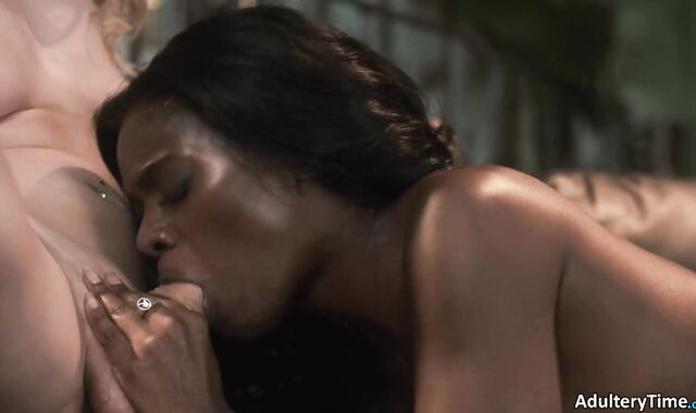 Black Babe Ana Foxxx And Olivia Would
