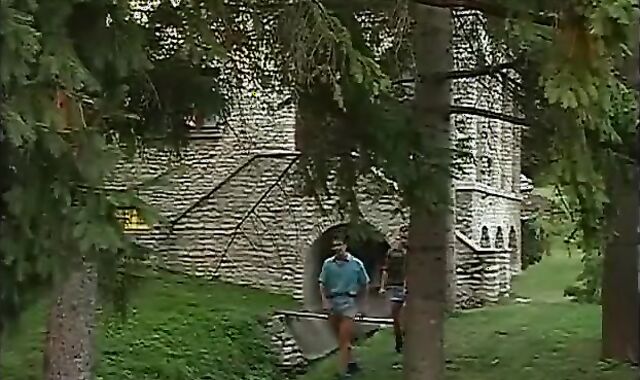 Hot faggot outdoors Trio-some Heads palatable