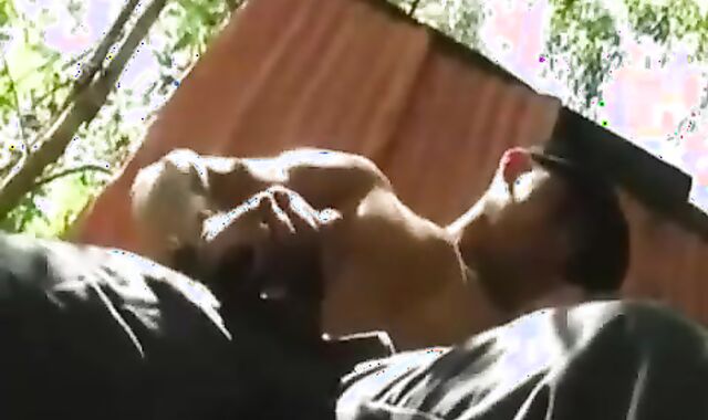 mischievous boyz In Uniform 3 way Outdoor gang-hook-up
