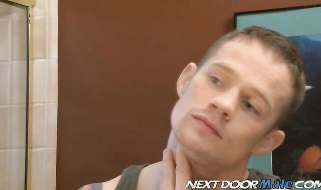 Next Door Masculine: Shane's Gloppy Venture in Couch