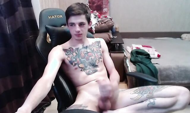 Kenny sex-positive lad Ejaculates On webcamera 3
