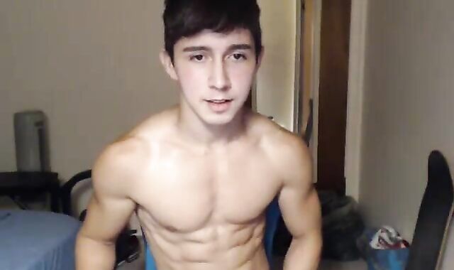 super-sexy Muscle Teddy On webcamera 7