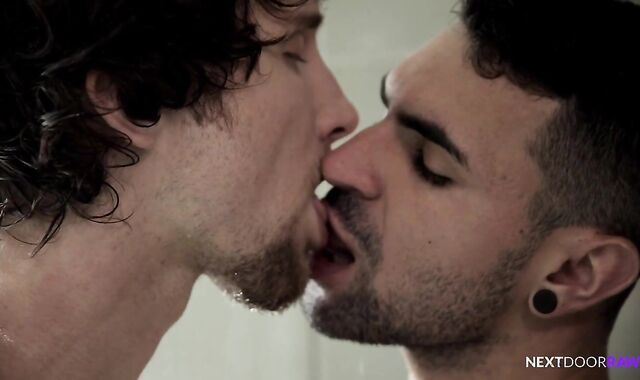 NextDoorRaw: Rock-hard nailining next to piercing buddy