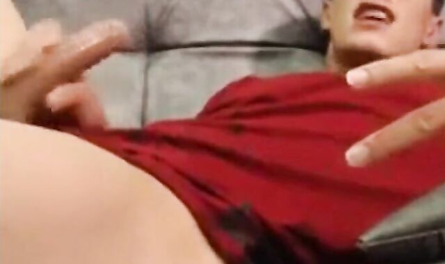 Huge Cock Webcam Handjob