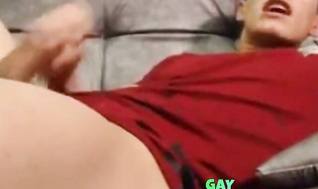 Huge Cock Webcam Handjob