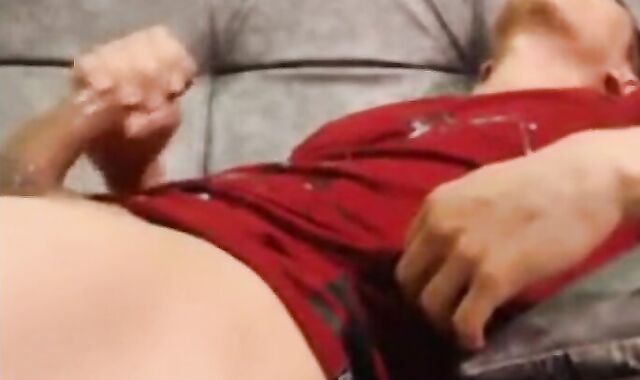 Huge Cock Webcam Handjob