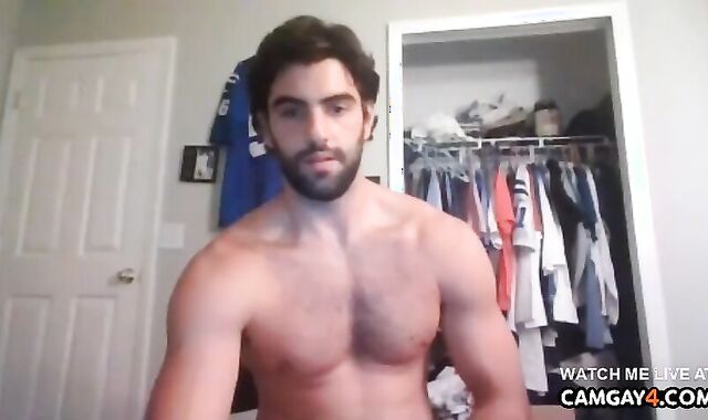 spectacular chap With enormous prick Live