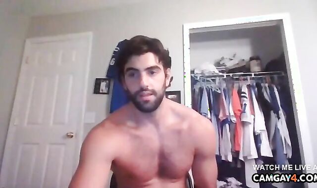 spectacular chap With enormous prick Live