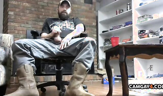 senior Bearded Wanks In camera